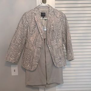 Two piece dress suit